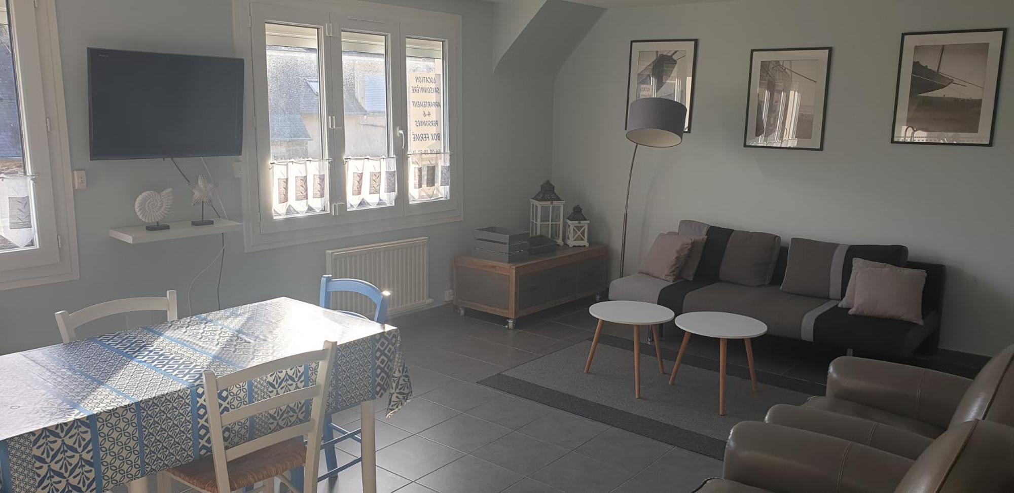 Port De La Houle - Beau 3 Pieces Classe 3 Etoiles Avec Garage Prive Канкаль Экстерьер фото