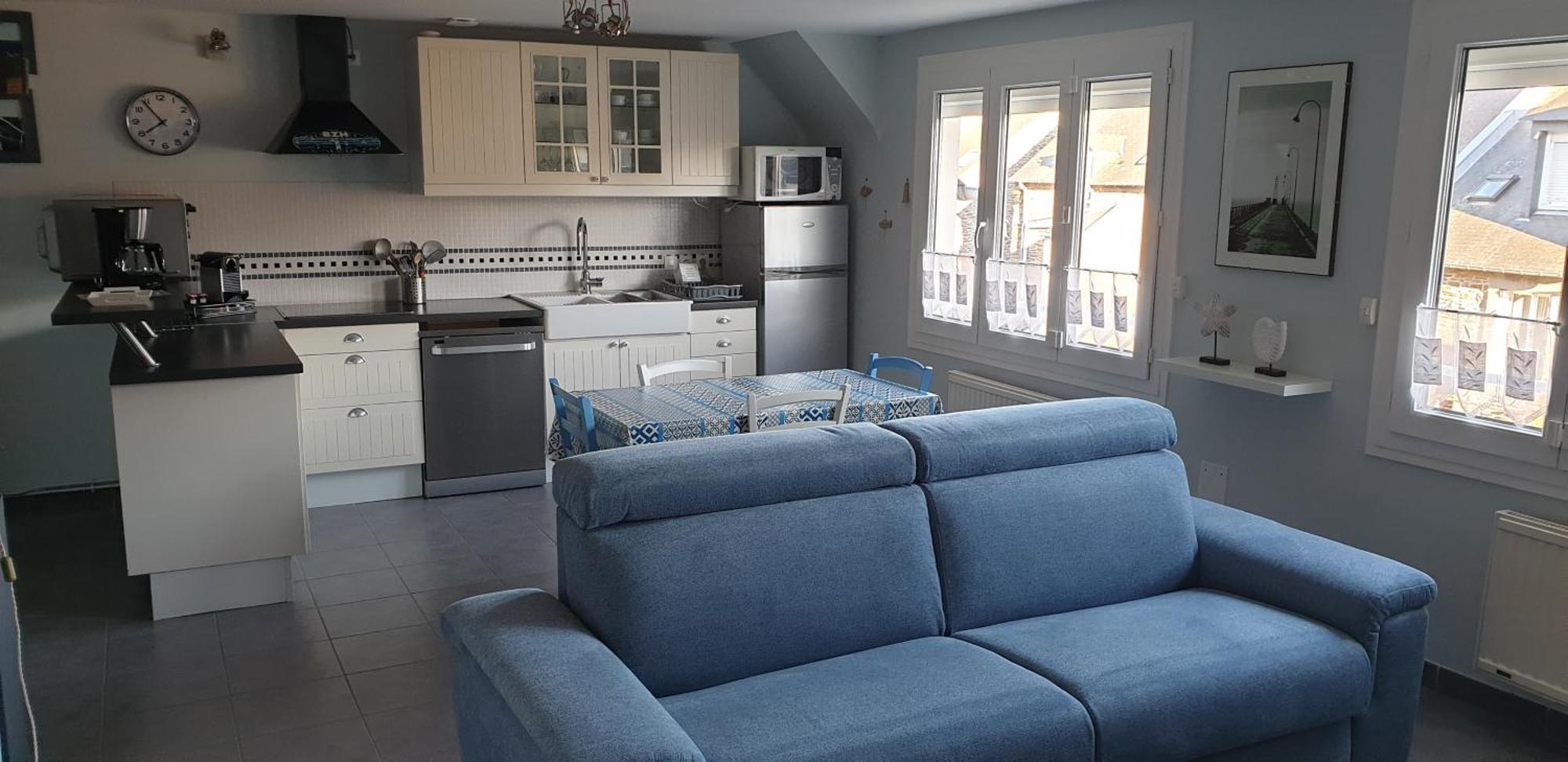 Port De La Houle - Beau 3 Pieces Classe 3 Etoiles Avec Garage Prive Канкаль Экстерьер фото